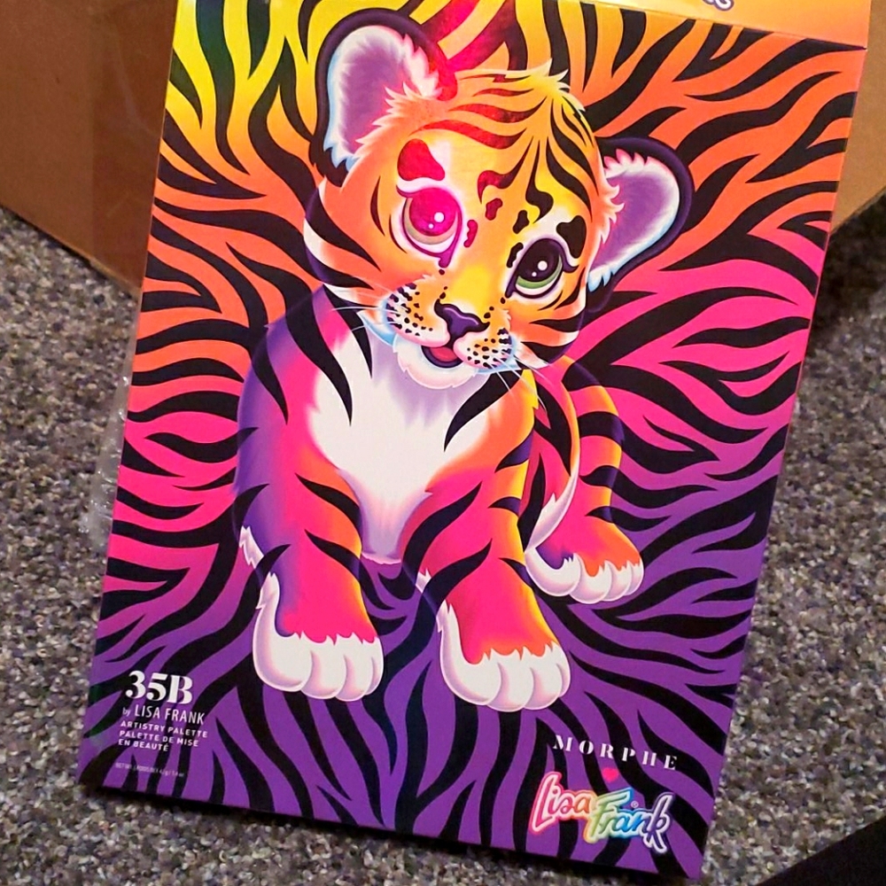 Morphe LISA FRANK 35B Makeup Palette NEW